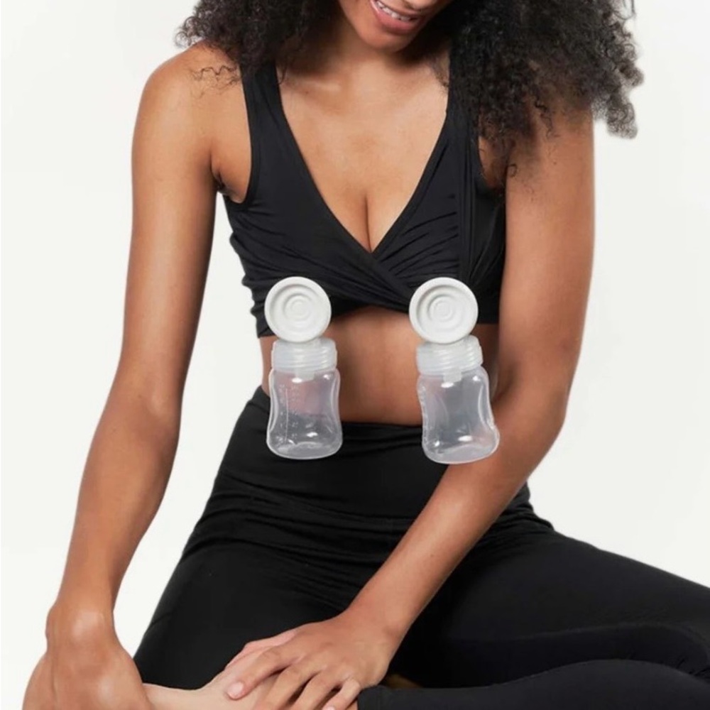 Black LARKEN Nursing Bra